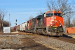 CN 2936 Spaulding Junction Crossing